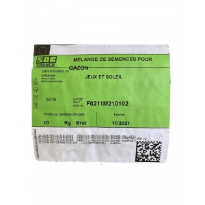 SEMENCES :  JEUX ET SOLEIL sac - 1kg